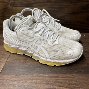 ASICS Gel-Quantum 360 6 Womens Size 8.5 Running Gym Train Shoes Wht/Wht 1022A263 - Picture 1 of 13