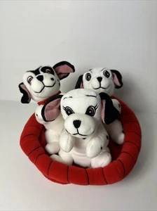 Disney 101 Dalmations Plush Wizzer Lucky Puppies W/Sound NWT - Picture 1 of 8