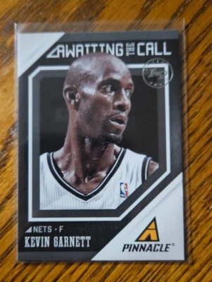 Kevin Garnett -2013-14 Panini Pinnacle Artist Proof No.7 Awaiting the Call -Nets - Image 1 of 3