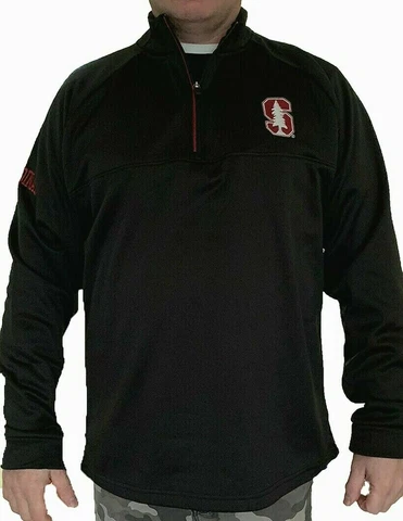 Champion Men's NCAA Stanford Cardinal 1/4 Zip Soft Fleece Inside Pullover M- 2XL Cover