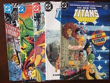 New Teen Titans 6 - 10 DC Comics 2nd Series 1984 Marv Wolfman George Perez