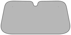 Silver car window Sun shade , made to order, select your size - Picture 1 of 1