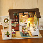 DIY Miniature Dollhouse Kit  3D Wooden House with Furniture  N0Z0