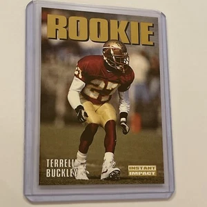 1992 SkyBox Terrell Buckley RC Football Cards #346 - Picture 1 of 2