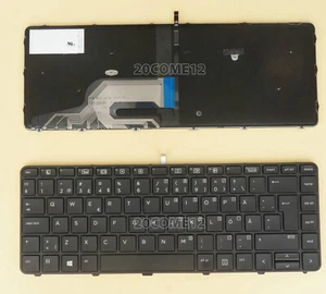 New For HP ProBook 430 G4 440 G4 Keyboard backlit Swedish Finnish SD - Picture 1 of 2