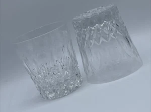 Rogaska GALLIA Cut Crystal 4"x3.75” Double Old Fashion Rocks Glass •Lot Of 2 WOW - Picture 1 of 18