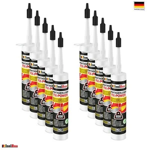 Montagekleber FIX-POWER Baukleber 10 x 480g Kartusche weiß Qualität 200kg / 10cm - Bild 1 von 3