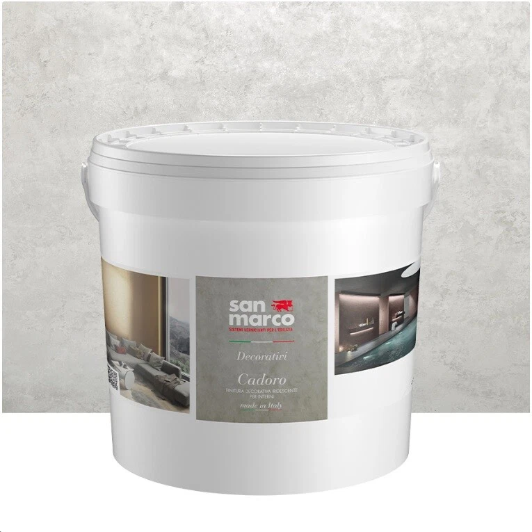 CADORO PITTURA DECORATIVA DECORATIVO MURALE EFFETTO IRIDESCENTE METALLICO LT 1 - Immagine 1 di 4