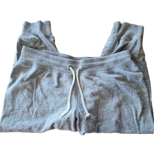 Pantalones deportivos Xersion crop finos para mujer talla mediana gris cómodos algodón/poliéster/rayón - Imagen 1 de 7