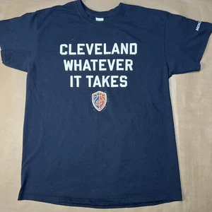 Cleveland Whatever It Takes Cavaliers Cavs Black Mens Size Large Shirt Crewneck - Picture 1 of 3