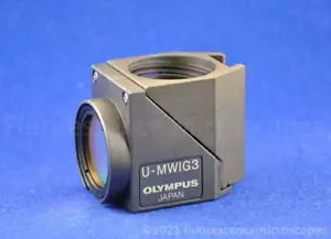 Microscopio de fluorescencia de filtro dicroico verde ancho Olympus U-MWIG3 TRITC - Imagen 1 de 1