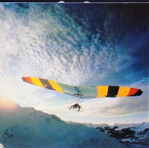 Foto postal Francia ala delta cuando un hombre se convierte en pájaro Didier Givois - Imagen 1 de 5