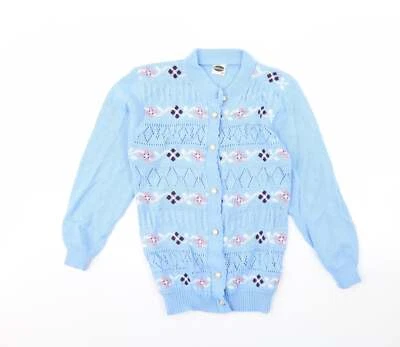 Chaqueta azul para mujer Bellissima talla M con botones Foto 1 de 4