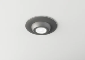 LED Möbelleuchte Einbaustrahler Rio 80 titan, 2,0 W WARMWEISS (3.200 Kelvin) - Bild 1 von 2