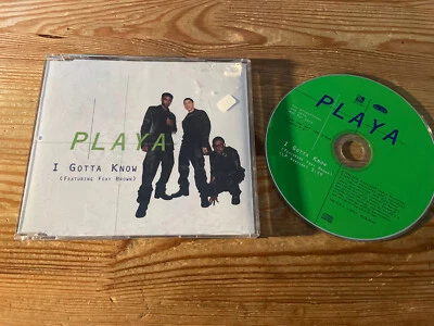 CD Hiphop Playa - I Gotta Know (1 Song) Promo MERCURY RUSH DEF JAM sc - Bild 1 von 2