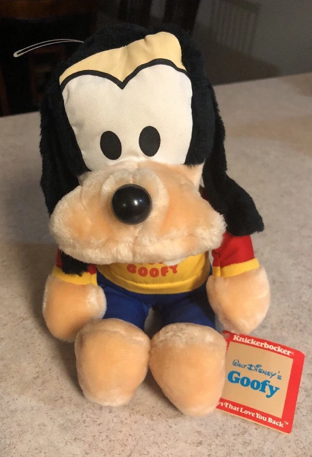 Vintage Knickerbocker Disney GOOFY Dog Classic Plush Doll Stored EUC Mickey - Image 1 of 4