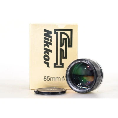 Nikon Ai/S 1,4/85 Teleobjektiv - AiS Nikkor 85mm 1:1.4 Tele Lens - Bild 1 von 4