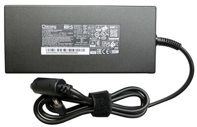 Chicony 20V 240W AC Adapter Charger For Aorus 16X 2024 ASG X6LAG Power Supply - Image 1 of 4