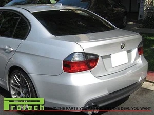 BMW E90 328i 335i 2005-2011 sedán de 4 puertas sin pintar M3 aspecto maletero alerón labio ala - Imagen 1 de 4