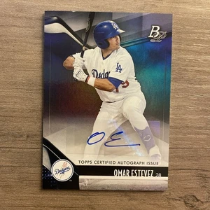 Bowman Platinum Top Prospects 2021 automático Omar Estévez #TOP-51 automático - Imagen 1 de 1