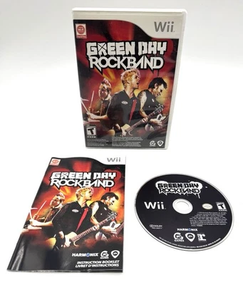 Green Day: Rock Band (Nintendo Wii, 2010) Complete CIB - Tested Works - Image 1 of 4