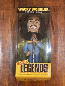 Raro Funko Bob Marley 7” Wacky Wobbler Rock Legends Bobblehead - ¡Nuevo! - Imagen 1 de 9