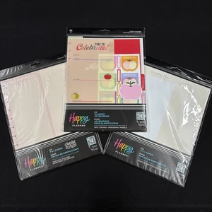 Neu Happy Planner große Füllseiten & Planer Zubehör Lehrer Thema Menge 3 - Bild 1 von 8