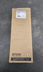 Epson T5917 Genuine Light Black Ink Cartridge 700ml Damaged Box 2019 Exp - Picture 1 of 2