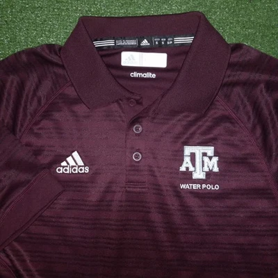Texas A&M University Aggies WATER POLO Polo am Hombres Pequeño Foto 1 de 4
