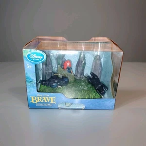 Disney Store Pixar BRAVE Mor' Du Merida & Bären Spielset Neu Originalverpackt Set Figur  - Bild 1 von 7