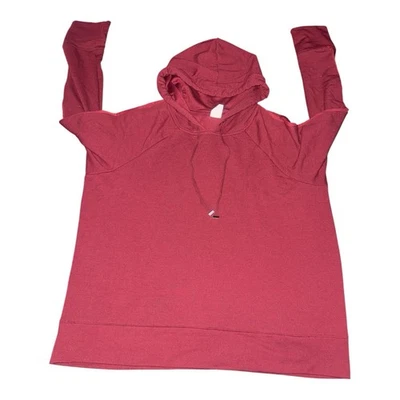 Women’s Athlete Works Hoodie Dri Fit pullover Sweater  Maroon XL - Image 1 of 2