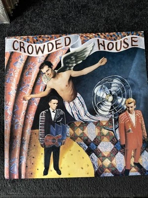 Crowded House Self-Titled LP Vinyl Record Capitol ST-12485 Synth VG+/VG+ Foto 1 de 4