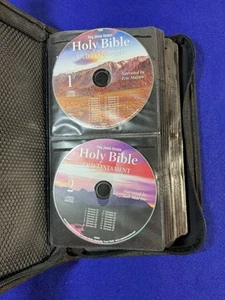 The Bible Complete Audio KJV 60 CD Set w/ Case *Missing Old Testament Disc 28* - Picture 1 of 7