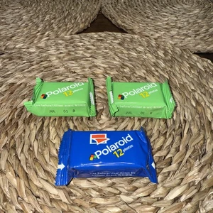 Vtg 3 New Sealed Polaroid 12 Photos Film - Picture 1 of 2