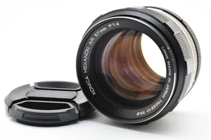 Konica Hexanon AR 57mm f/1.4 Standard MF Lens AR Mount [READ] from JAPAN - Picture 1 of 19