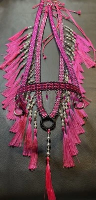 Araber Showhalfter-Set,vorführ Halfter,Pferdeschmuck,pink, Pferd.   - Bild 1 von 4