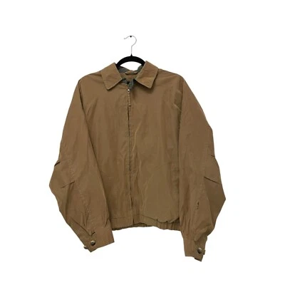 Chaqueta cortavientos Roundtree & Yorke para hombre talla S beige tostado cremallera completa Foto 1 de 4