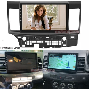 10.1" Android 11 Car Stereo GPS Radio Quad Core For Mitsubishi Lancer EX 2008-15 - Picture 1 of 12