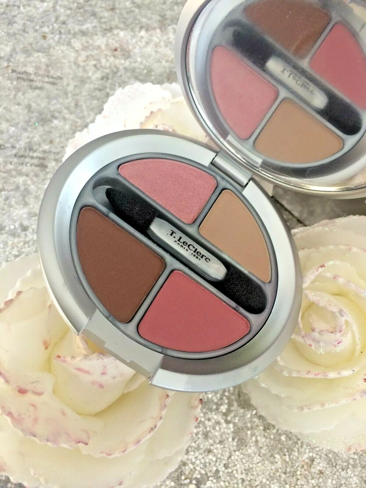 T-Shirt Leclerc Farbpalette Quartett -schatten Augenlider Pudrig 01 Spray Rosee - Bild 1 von 1