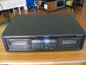 Onkyo TA-RW404 Vintage Dual Deck Cassette Recorder Fully Tested Great Working - Picture 1 of 11