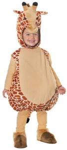 Giraffe Toddler Costume Tallest Animal Soft Hood Halloween - Picture 1 of 3