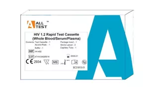 1 x David HIV Testkit 1/2 Schnelltest Selbsttest Testkassette - Bild 1 von 2