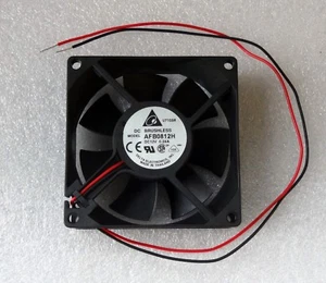 NEW Delta AFB0812H 80mm x 25mm High Speed Fan 12V 80x25mm Made in Thailand - Picture 1 of 2
