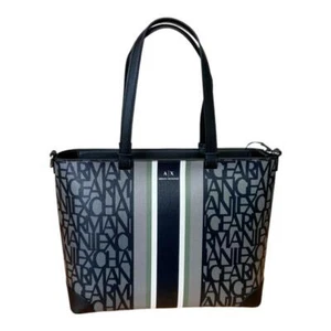 ARMANI AX Damen Shopping Tasche MITTEL GROSS Schultertasche mit Schultergurt 949138 - Bild 1 von 13