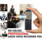 Professional Audio Voice Recorder Pen Digital Voice Activated Sound MP3 Player