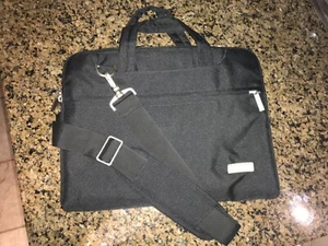 Qishare 16inch Black Multi-Functional Laptop Sleeve/Carrying Handbag Briefcase - Picture 1 of 7