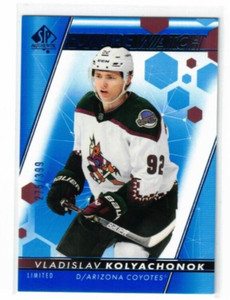 2022-23 SP AUTHENTIC VLADISLAV KOLYACHONOK FUTURE WATCH LIMITED BLUE 275/399 166