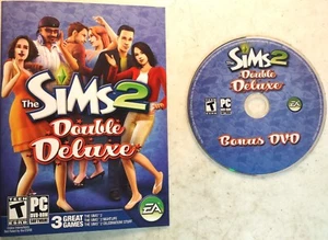 The Sims 2: Double Deluxe (PC) Bonus DVD  and artwork ONLY - Picture 1 of 2