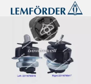 3* LEMFORDER Engine Gearbox Mount Kit for BMW X5 X6 E70 E71 X5 3.0 22116795417 - Picture 1 of 10