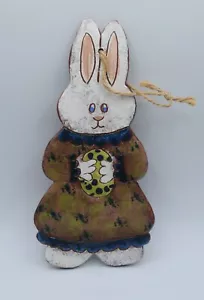 OXFORD REDWARE HASE HASE GROSS OSTERNSCHMUCK WANDDEKORATION 9" - Bild 1 von 4